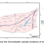 图3显示了研究区域的地下水样本位置“class=