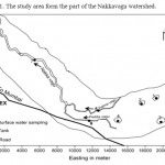 Fig. 1. The study area form the part of the Nakkavagu watershed.