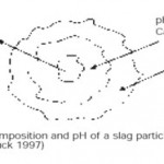 渣粒的组成和pH值(Buck 1997)