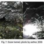 图7:雪洞;作者摄于2008年