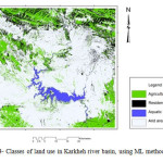 图4- 2014年基于ML方法的卡克赫河流域土地利用分类