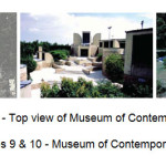 图8当代艺术博物馆俯视图图9和10当代艺术博物馆