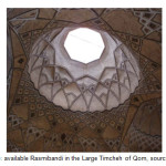 图15:可用的Rasmibandi in the Large Timcheh of Qom，来源:作者