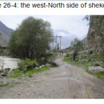 图26-4:谢克尔沙阿的西面和北面