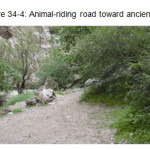 图34-4:通往古代作品的骑马之路