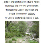 图35-4：谢克尔 - 邵河右侧的凯特位置（由于自然鸿沟和保护环境，该地区缺乏任何设计和项目，作为常设姿势的访客最低能力为200。
