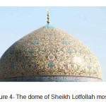 图4- Sheikh Lotfollah清真寺的圆顶