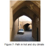 图7-热和干燥气候的路径