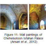 图11- Chehelsotoon isfahan Palace的墙绘画（Ansari等，2012）