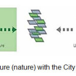 图1-农业(自然)与城市的整合和城市发展[1]
