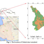 图1所示。Chehel-chai分水岭的位置