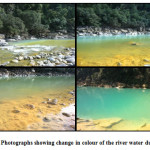图3:显示2014年河水颜色变化的照片