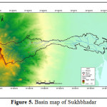 图5. Sukhbhadar的盆地地图
