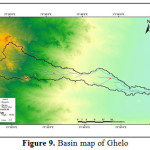 图9. Ghelo的盆地地图