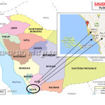 图2.沙特阿拉伯半岛西南部地区的抽样区域（三个省）的位置。