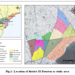 图1:El Bousten区作为研究区域的位置