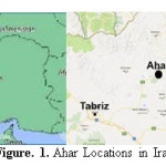 图。1。在伊朗的Ahar地点