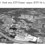 图1所示。KTU Kanuni校区研究区(KTU Gis Lab, 2016)